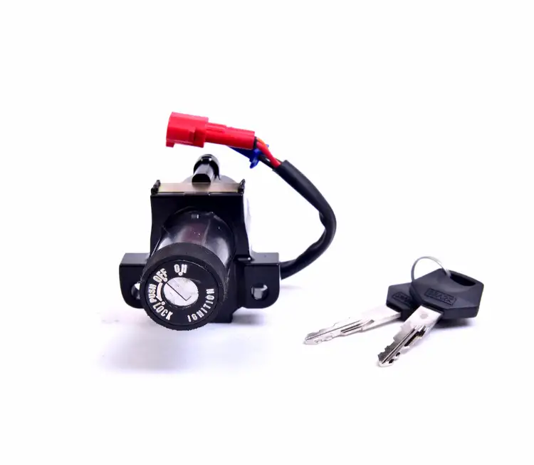 Ignition Switch Cum Streering Lock For Tvs Star City Self Start | Spark Minda