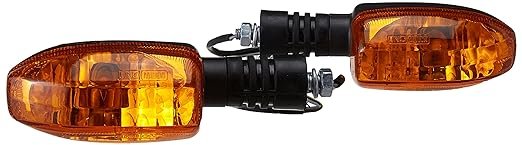Indicator / Blinker Universal Amber Lens With Coupler Bajaj Platina N