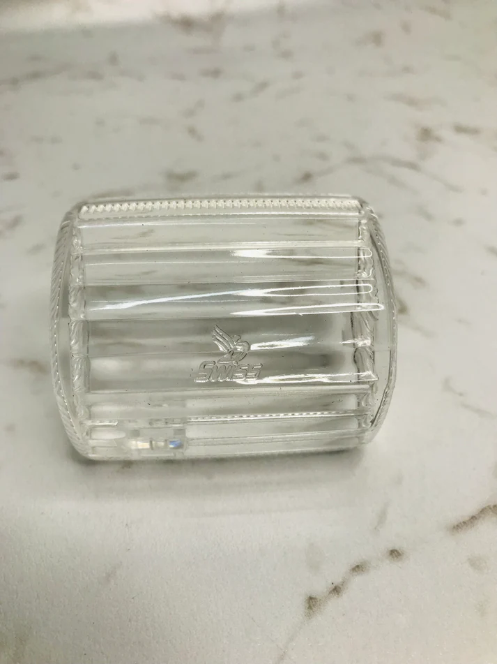 Indicator Glass Front Right / Rear Left For Splendor Pro White Deus-1018zl