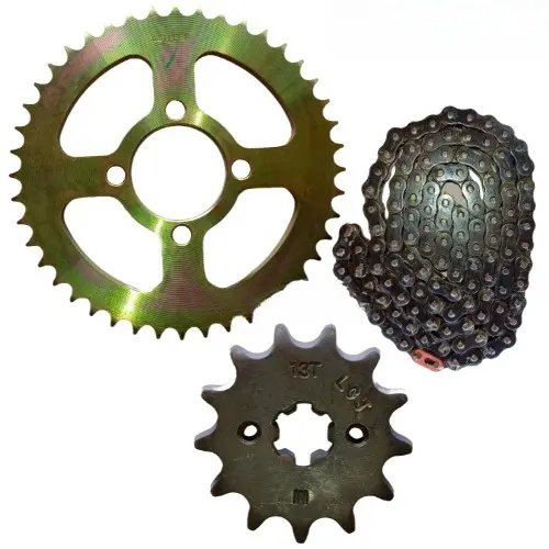Kb4s Bajaj Chain Sprocket Kit Bajaj Genuine Parts –