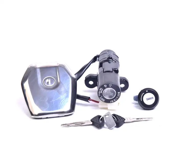 Lock Kit 2 Pin Coupler Set Of 3 For Bajaj Discover 125 St New Model | Bm 150 | Spark Minda