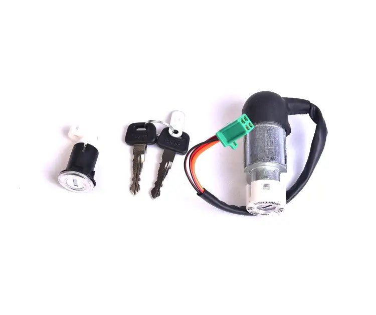 Lock Kit Set Of 2 For Tvs Scooty Pep Plus | Spark Minda