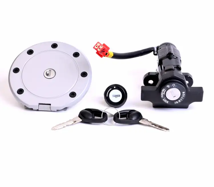 Lock Kit Set Of 3 For Bajaj Platina 100cc | Spark Minda