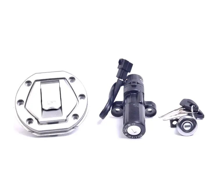 Lock Kit Set Of 3 For Bajaj Pulsar 200ns Bs4 | Spark Minda