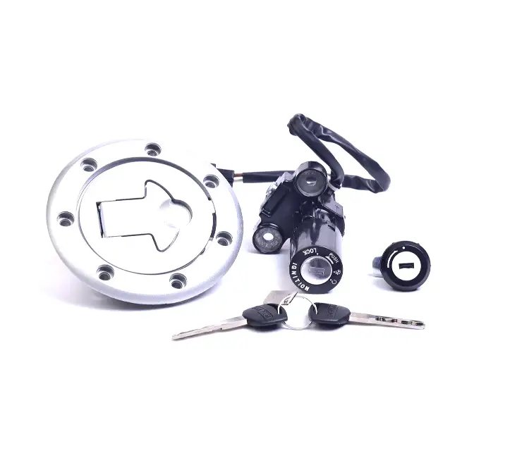 Lock Kit Set Of 3 For Bajaj Pulsar 220 Bs4 | Bs6 | Spark Minda