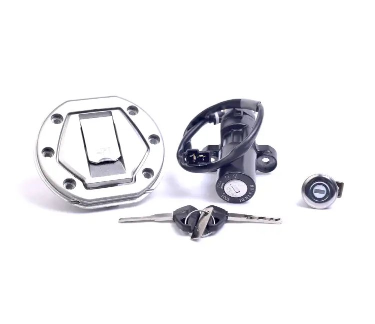 Lock Kit Set Of 3 For Bajaj Pulsar Rs200 Bs4 | Spark Minda