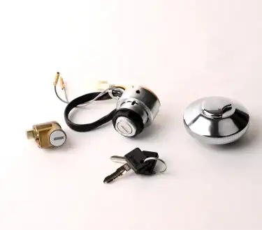 Lock Kit Set Of 3 For Suzuki Ax 100 | Spark Minda