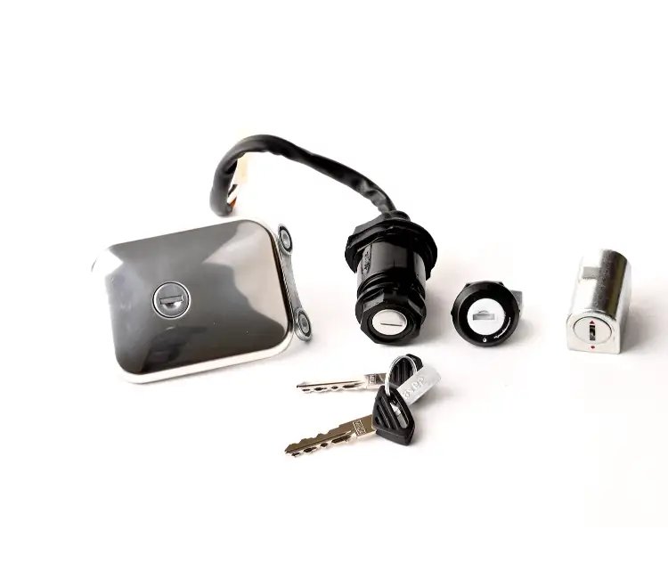 Lock Kit Set Of 4 For Bajaj Boxer | Spark Minda