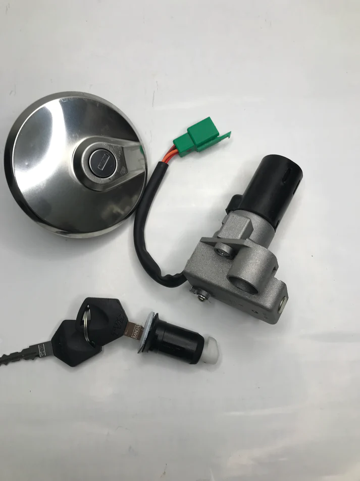 Lock Set For Tvs Victor Gl / Gx Old Minda