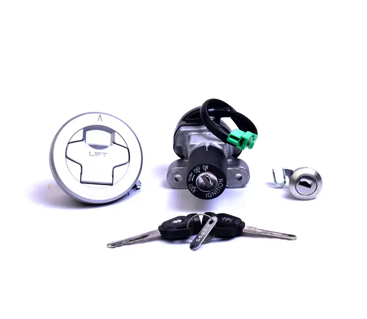 Lock Set Kit Of 3 For Suzuki Gixxer | Spark Minda