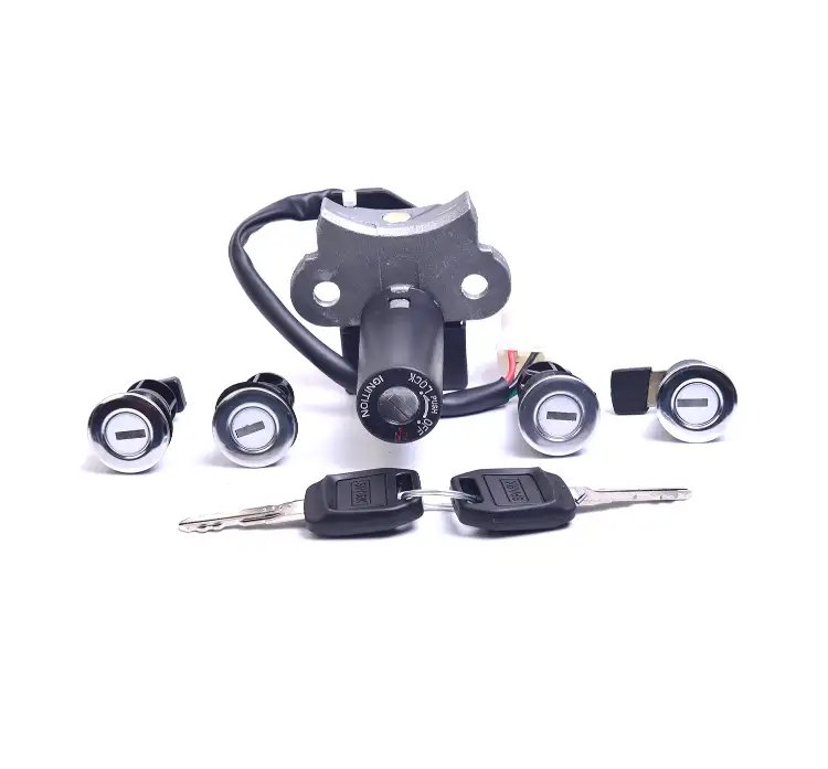 Lock Set Kit Of 5 For Hero Splendor Plus | Spark Minda