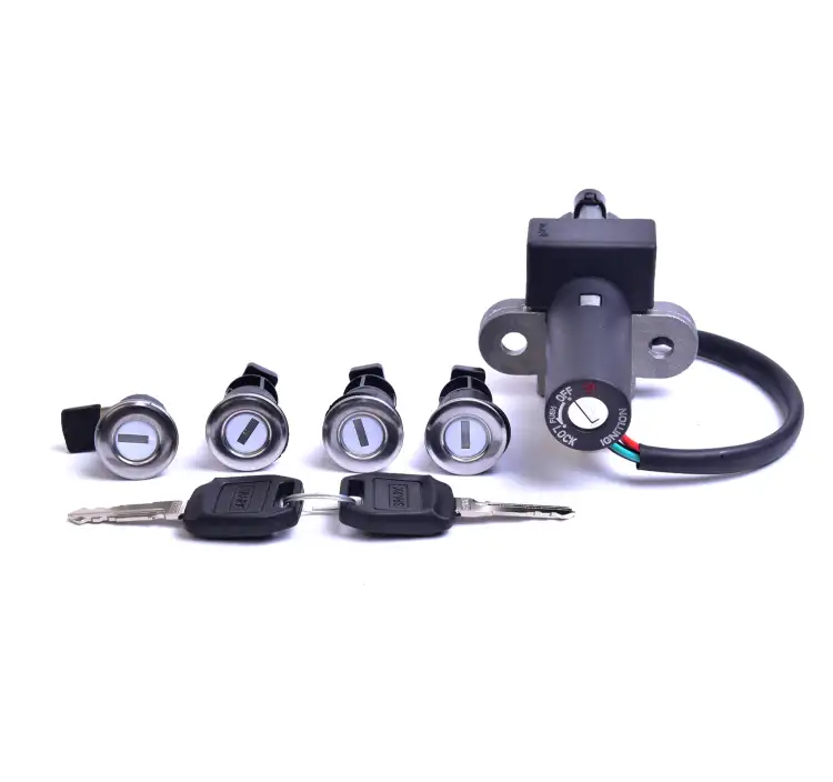Lock Set Kit Of 5 For Hero Splendor | Spark Minda