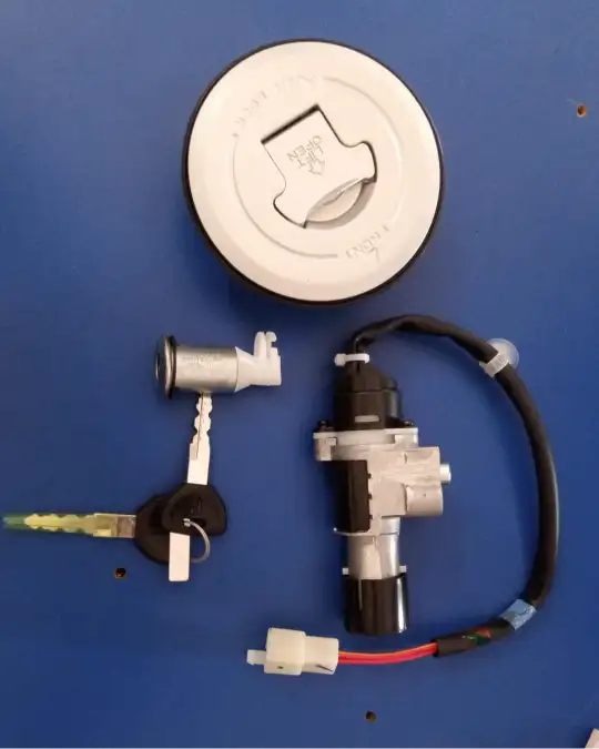 Lock Set (set Of 3) For Hero Passion Xtec