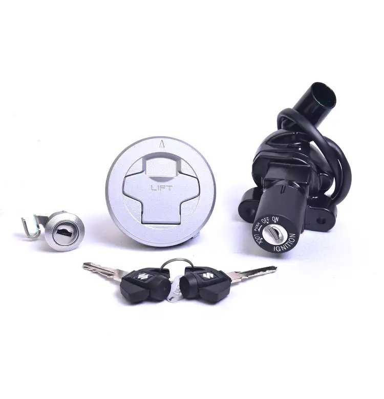 Lock Set Set Of 3 For Suzuki Gixxer Sf | Spark Minda