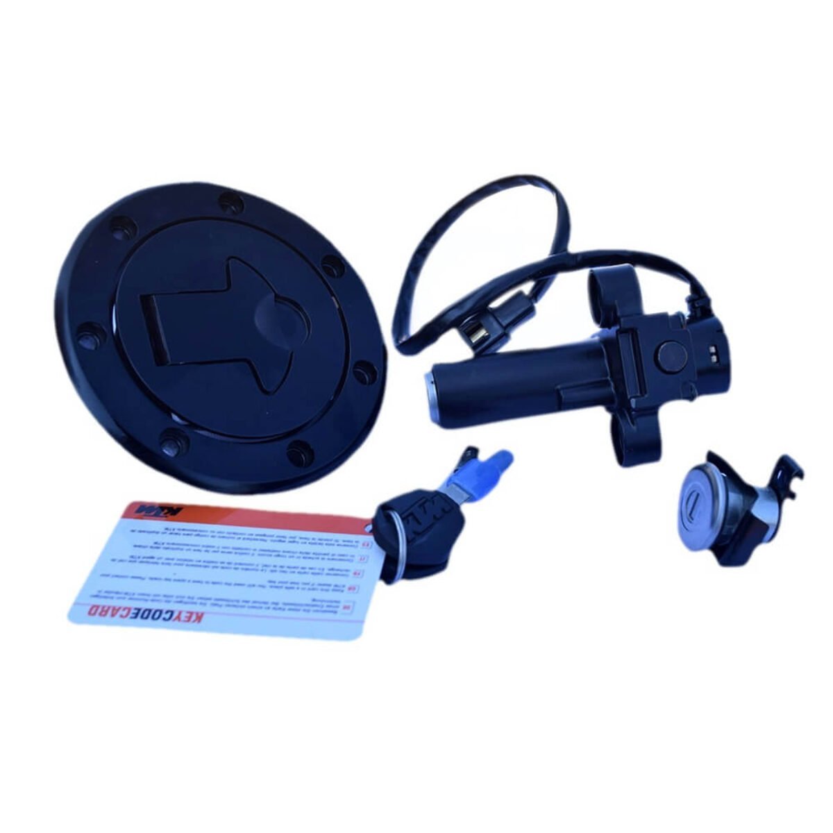 Lock Set Suitable For Ktm Rc 200 Bs 4 And Bs 6 , Rc 390 Bs4