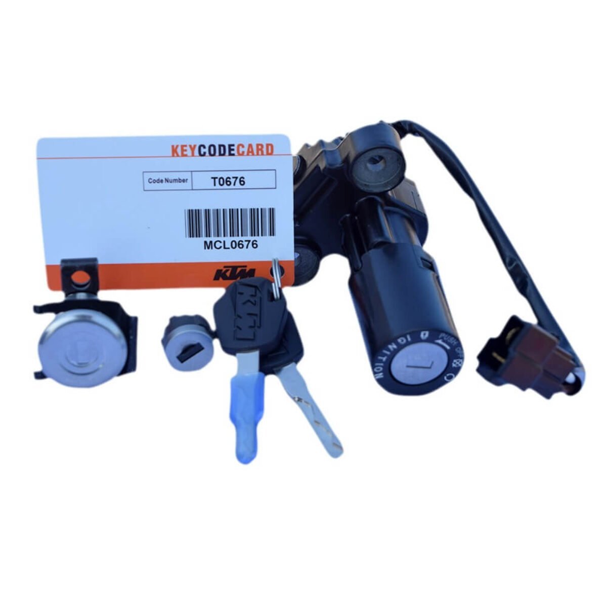 Lock Set Without Tank Cap Compatible Fit For Rc 200 Bs 3