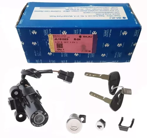 Lockset (3 In 1) For Bajaj Pulsar 200ns