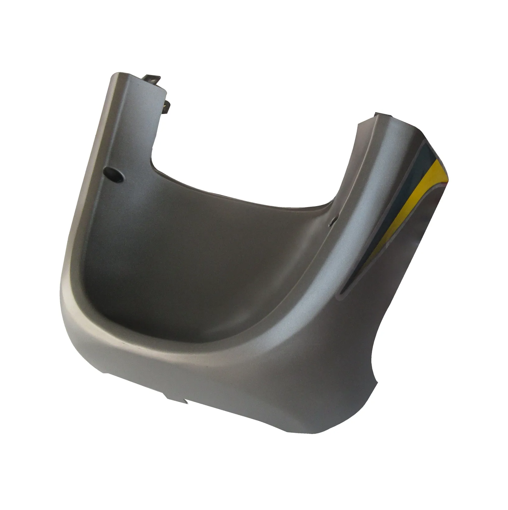 Lower Fit For  Hero Pleasure Type-3 Matte Titanium Grey/yellow