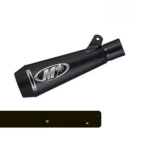 M4 Ion Black Replica Slip On Exhausts And Silencers For Motorcycles