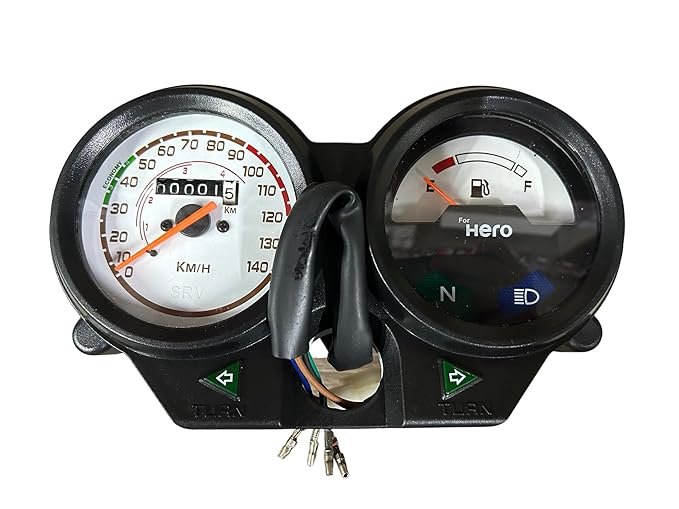 Meter Assembly (white Dial) For Hero Passion Plus – Spark Minda