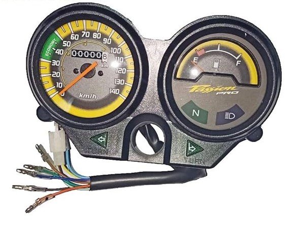 Meter Assembly Yellow For Hero Passion Pro – Spark Minda