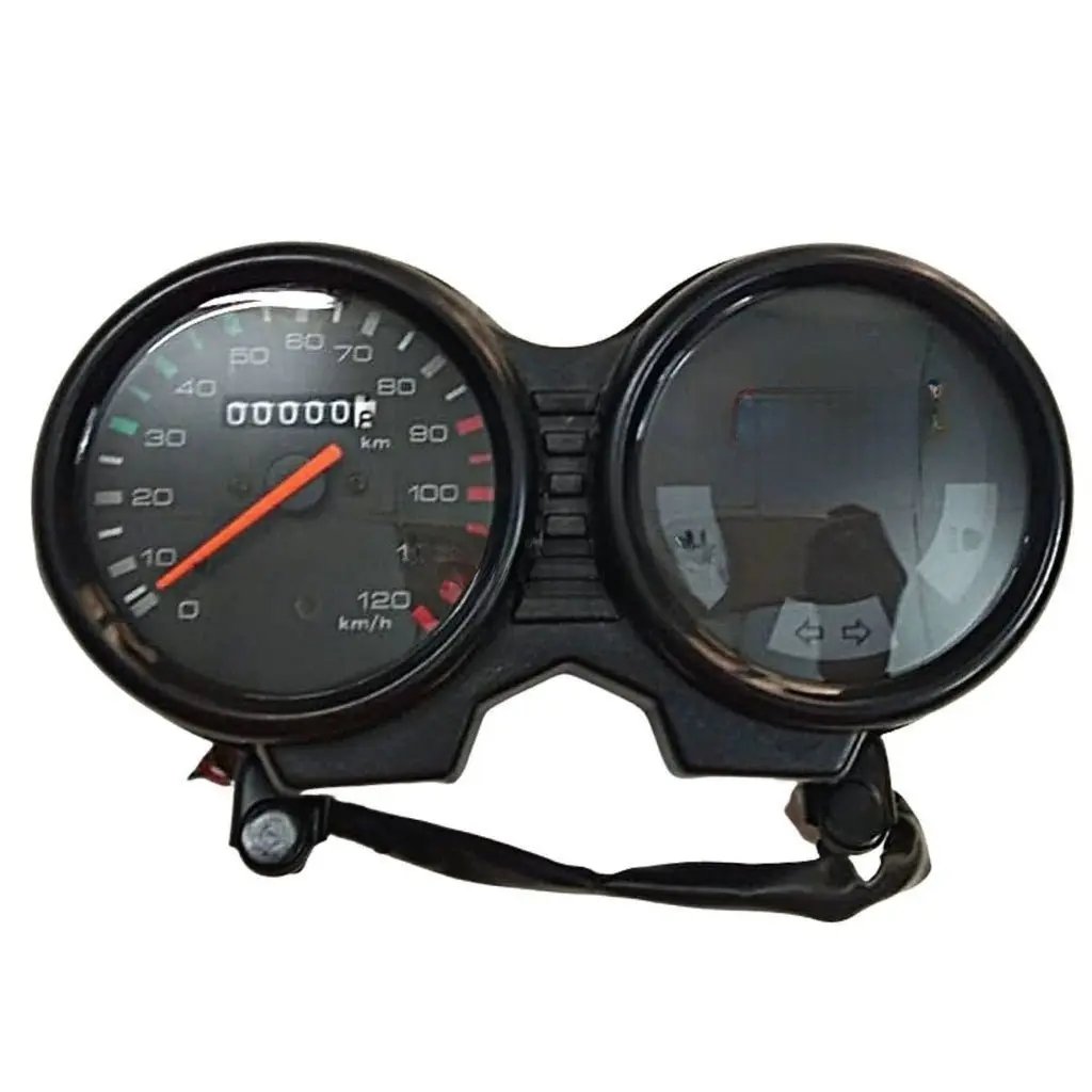 Minda Analog Speedometer Assembly For Bajaj Ct 100 | Without Fuel Gauge | 7 Pin Coupler