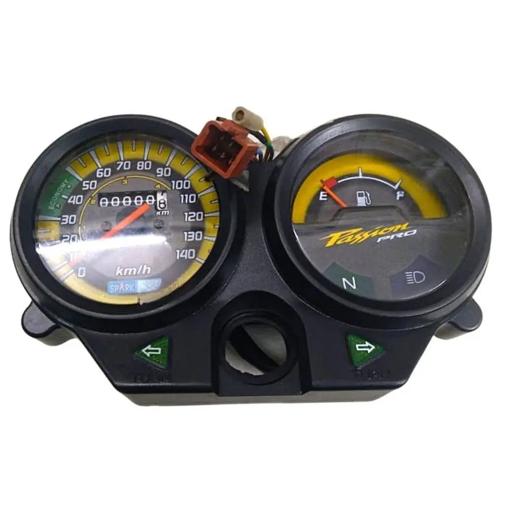 Minda Analog Speedometer Assembly For Hero Passion Pro | Yellow