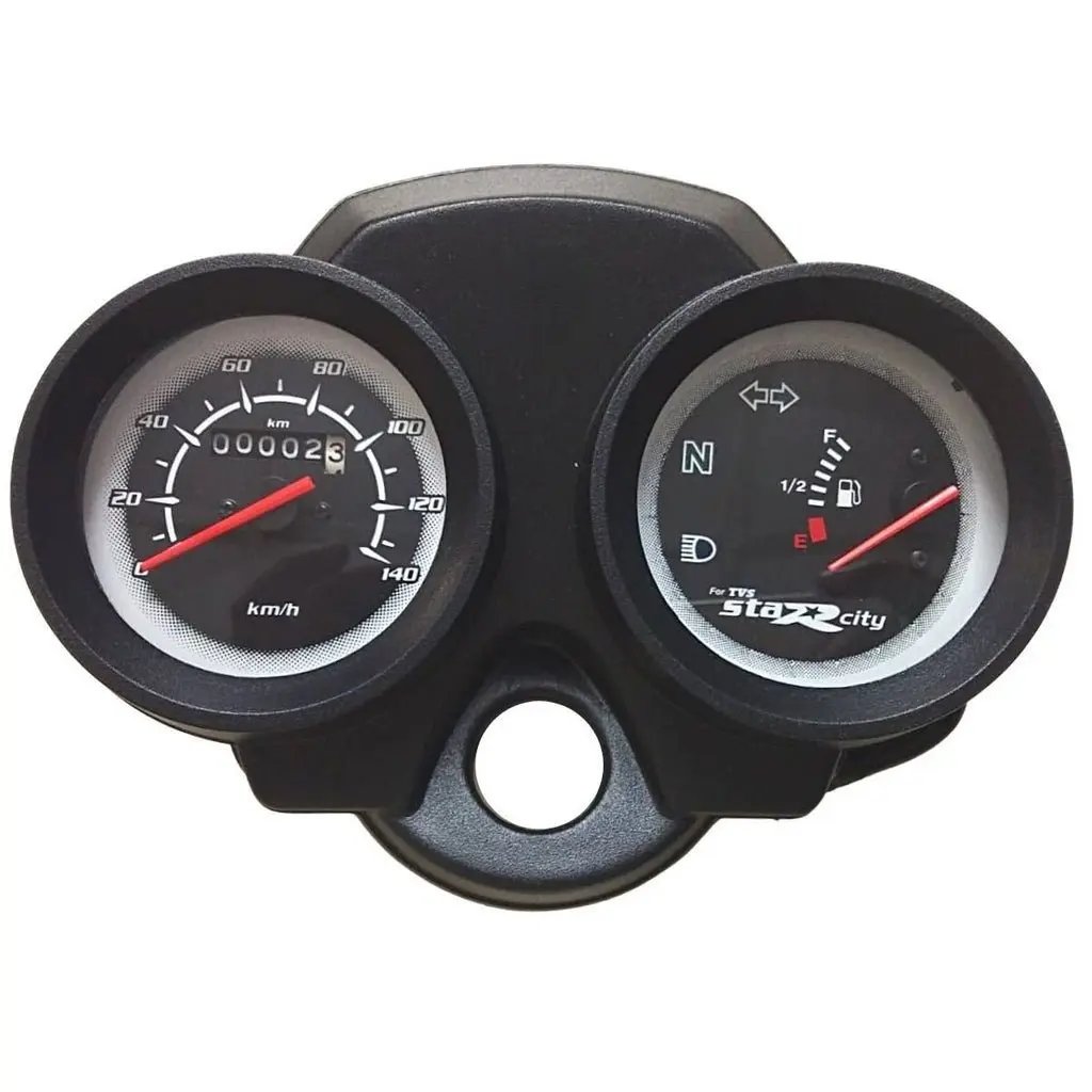 Minda Analog Speedometer Assembly For Tvs Star City Deluxe