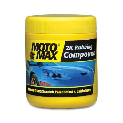 Motomax 2k Rubbing Compound 100g | Removes Scratches, Paint Defect And Oxidation From Cars, Bike, Motorbikes | Scratch Remover For Complete Auto Care
