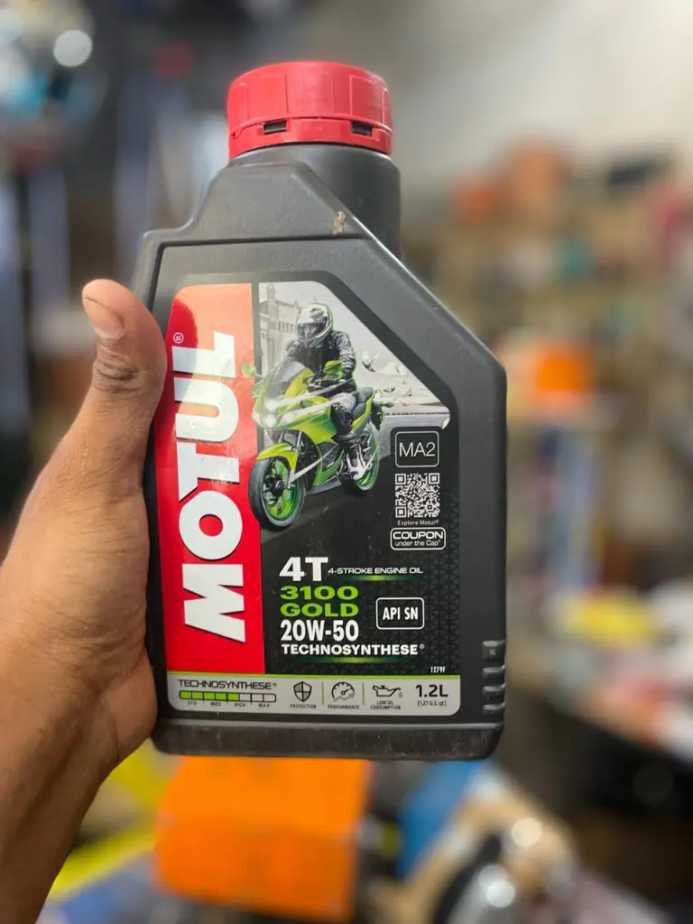 Motul 3100-20w50synthetic Oil(1.2 Lit)