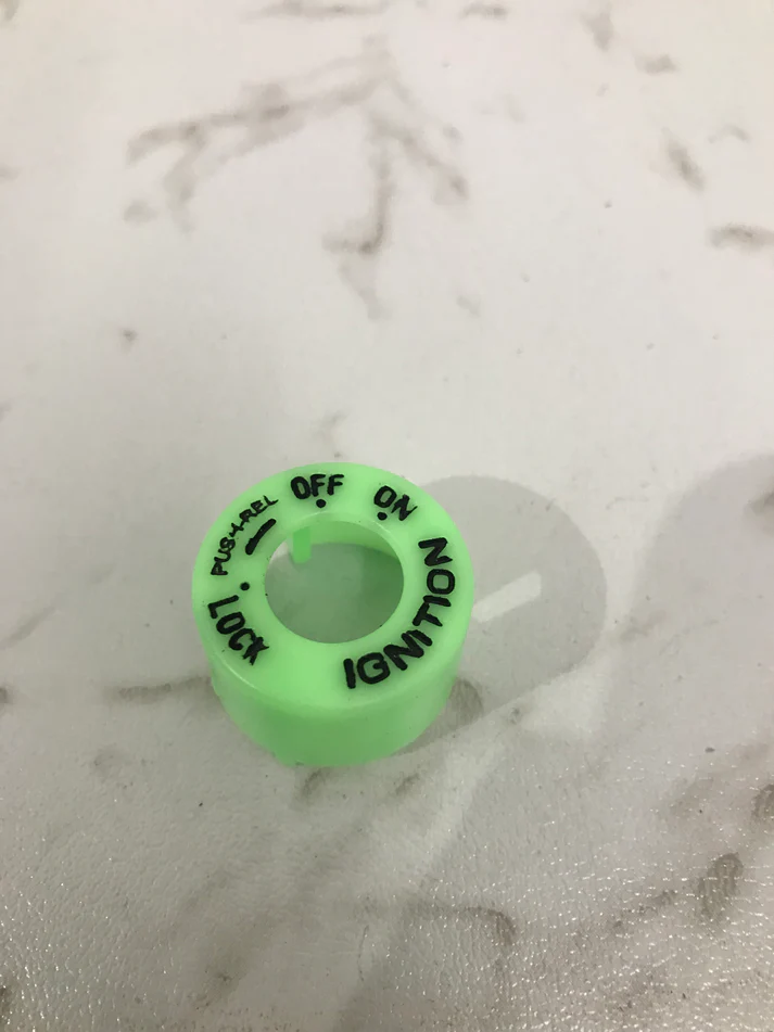 Illumination Ring ( Ignition Lock Ring ) For Apache Rtr 160/180 Tvs Genuine Product