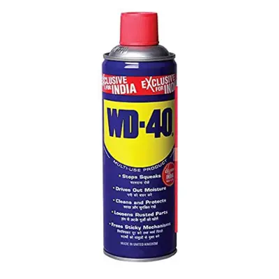 Pidilite Wd-40, Multipurpose Car Care Spray, 420ml Rust Remover, Lubricant, Stain Remover, Powerful Chimney Cleaner, Degreaser, And Bike Chain Cleaner & Chain Lube -420 Ml (copy)