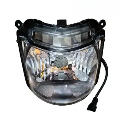 Platina 110 Disc Type Bs 6headlight Assembly With Drl Bajaj Genuine Parts –