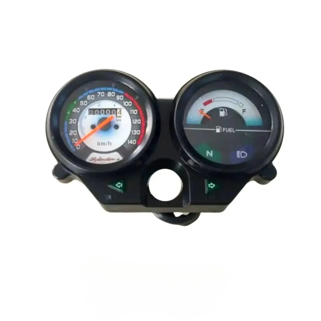 Pricol Analog Speedometer For Hero Hf Deluxe New Model 100cc Without Side Stand