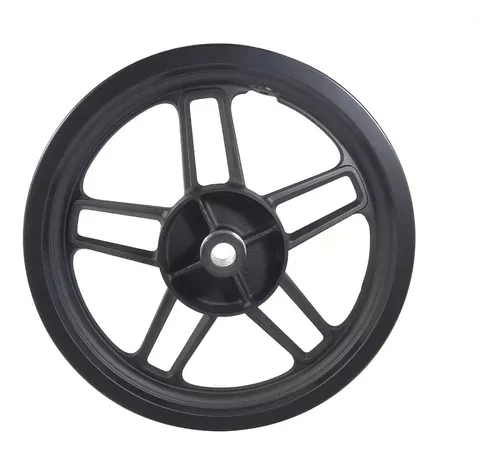 Rear Alloy Wheel 2.5*16 (black) For Bajaj Vikrant V15