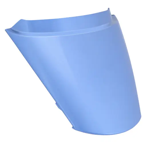 Rear Cowl Center  Plate Fit For Hero Glamour Sky Forest Blue