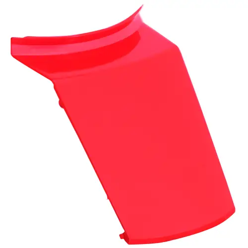 Rear Cowl Center  Plate Fit For Hero  Passion Sports Red