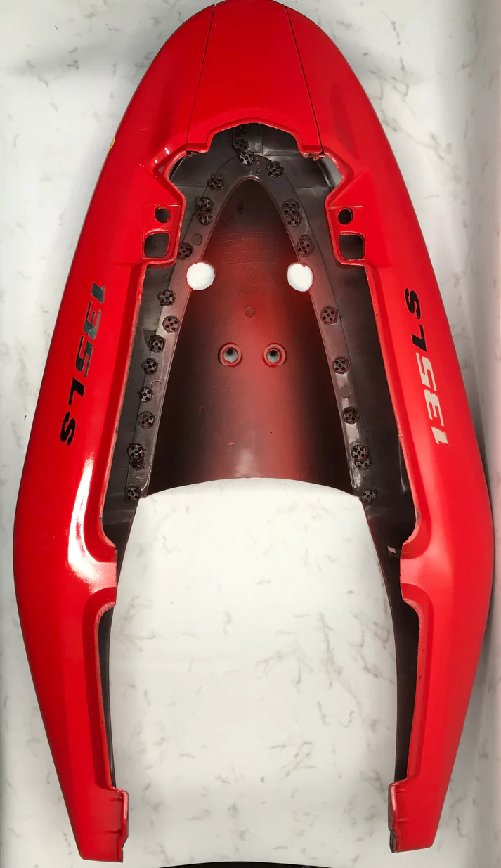 Rear Cowl / Seat Cowl / Tail Panel – For Bajaj Pulsar 135 Ls Red Colour