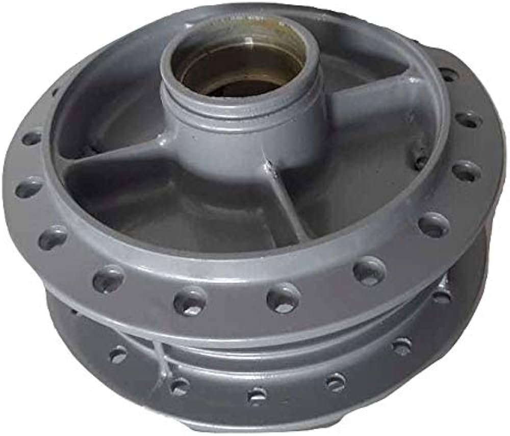 Rear Wheel Hub (spoke) 110 Dia For Tvs Star City