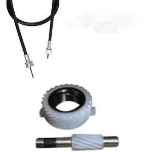 Yamaha Rx 100/135 Combo Of Speedometer Worm/grari & Speedometer Ca