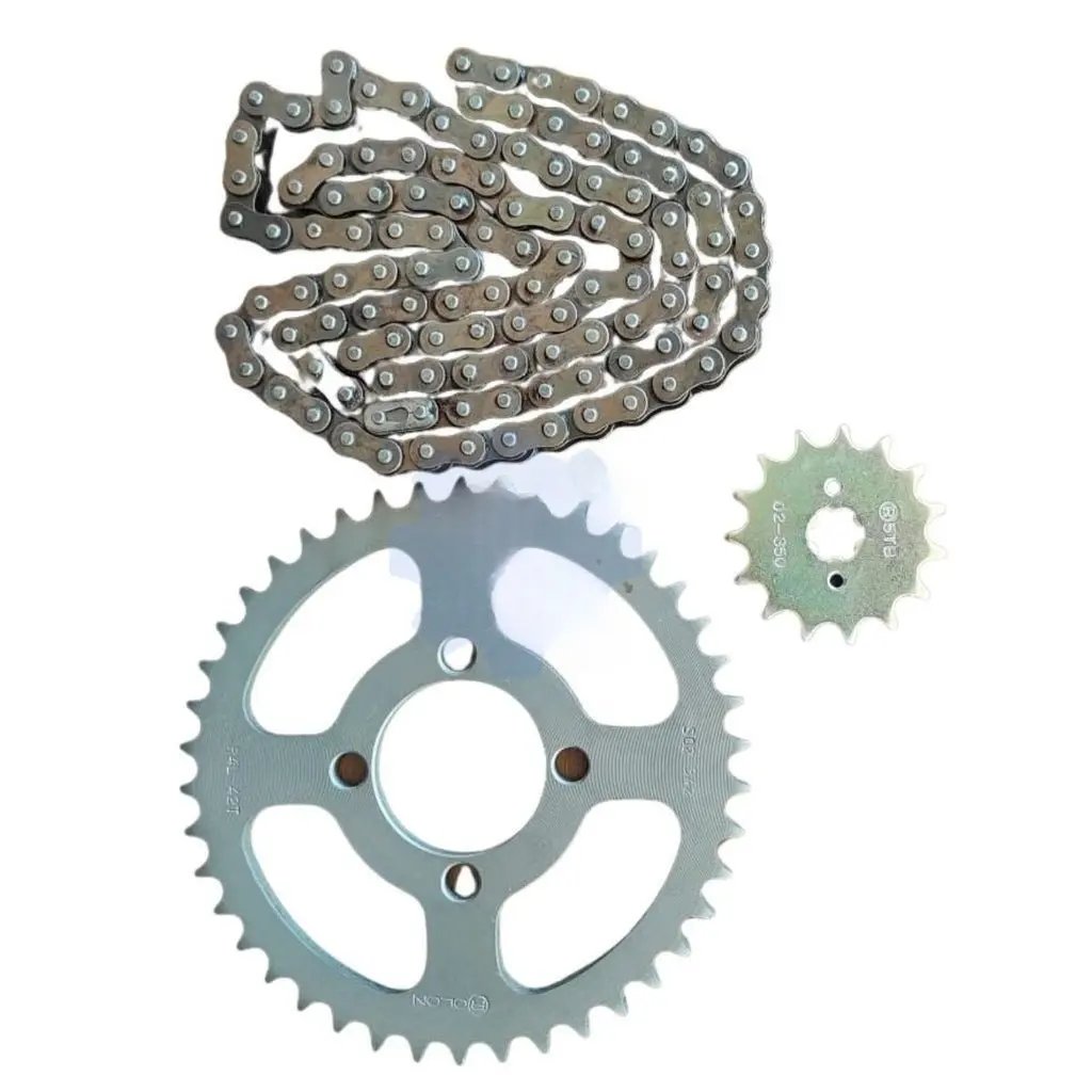 Rolon Chain Sprocket Kit (for Bajaj Platina 125 Dtsi – 4hole|42t-15t-114l)