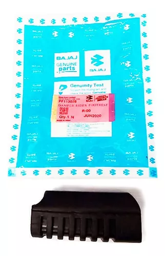 Rubber Pillion Footrest For Bajaj Discover 110 | 125ug | Platina 110 H-gear | Platina 110 Disc | Ct 110x | Ct 125x | Platina 100 | Bajaj