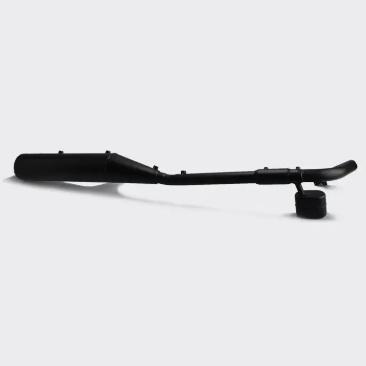 Silencer Assy (w/conaertor) (blk) Platina
