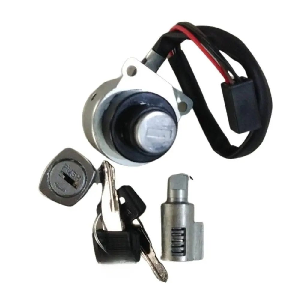 Spark Minda Ignition Lock Set For Yamaha Rx 100 | Set Of 3