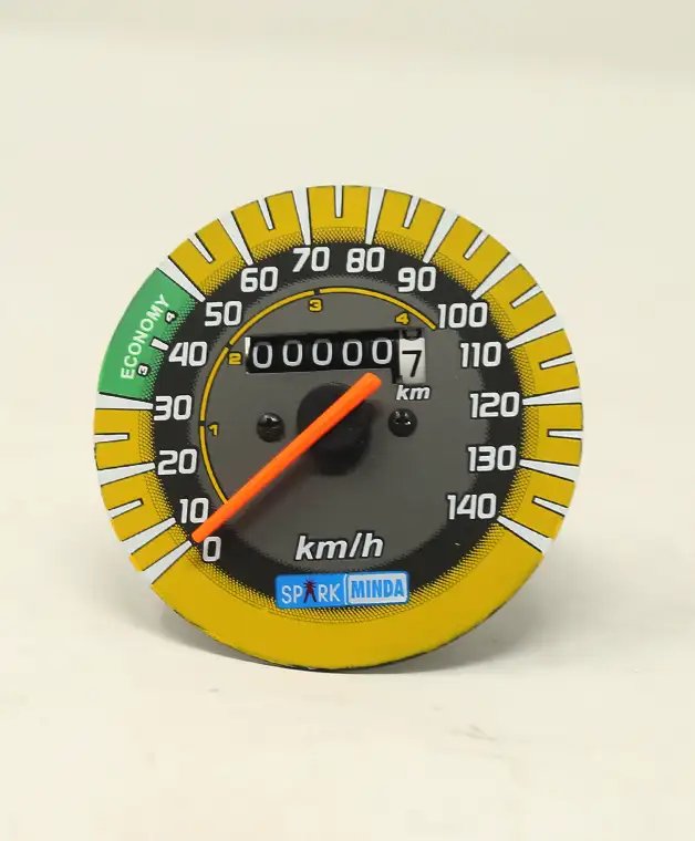 Speedometer Machine With Yellow Dial For Hero Passion Pro | Spark Minda