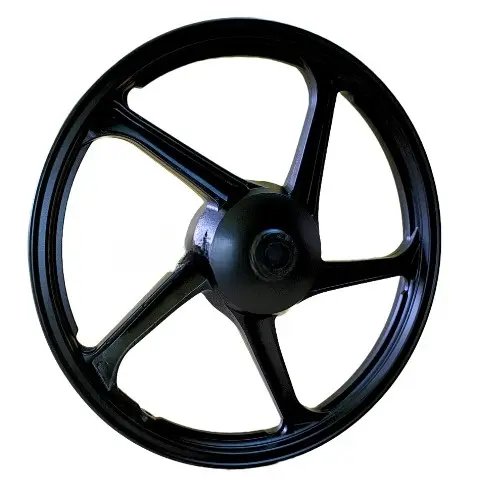 Splendor Ismart (dec, 2013) Alloy Wheel Front Tubeless Black Hero Genuine Parts –