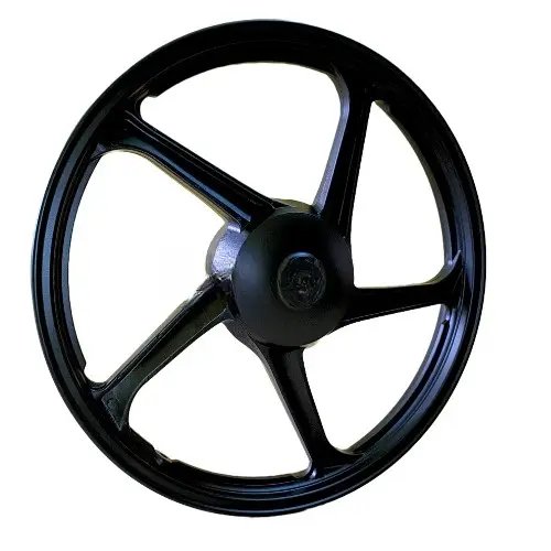 Splendor+ (mar, 2012) Alloy Wheel Front Tubeless Black Hero Genuine Parts –