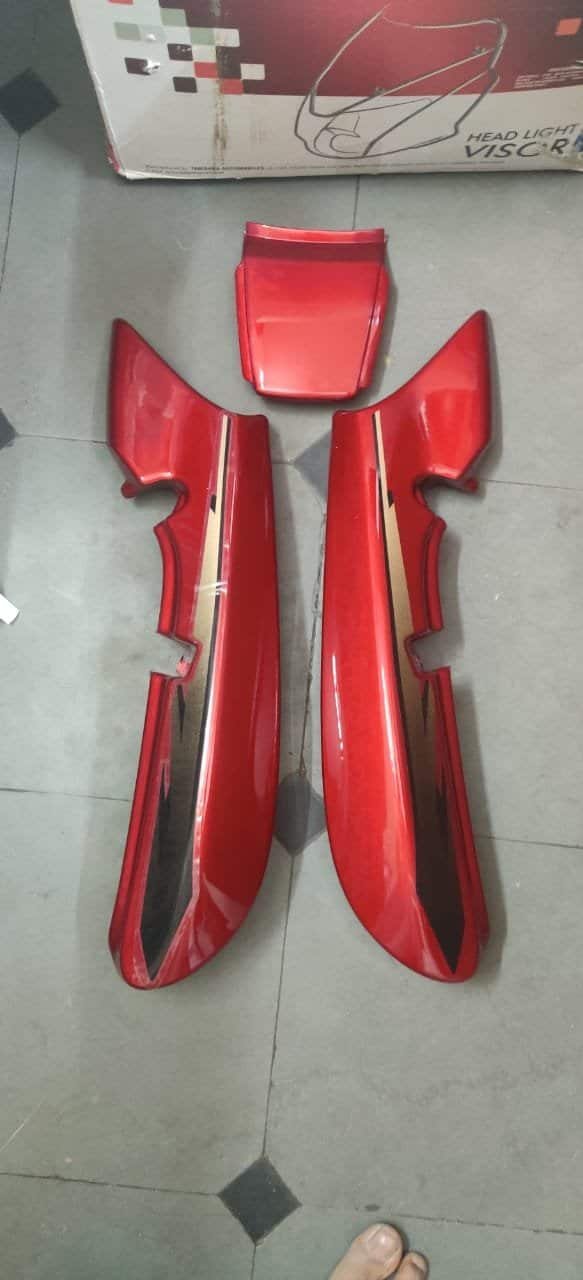 Tail Panel For Tvs Victor New Model Motorcycle