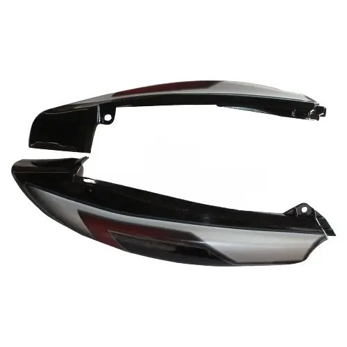 Tail Panel/seat Cowl-bajaj Ct-100 Black (red Stk)