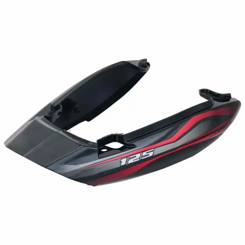 Tail Panel/seat Cowl-bajaj Discover 125cc 3d Type Black (red Stk)